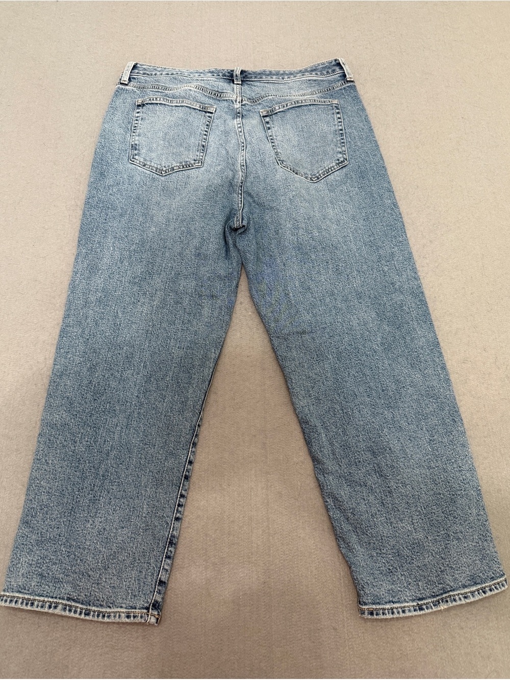 torrid Light Blue Straight Leg High-Rise Ankle Crop Women’s Jeans Size 16 - Picture 2 of 6
